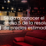 Se da a conocer el anexo 5 de la resolución de precios estimados. 