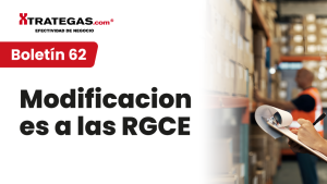 Modificaciones a las RGCE: Sexta modificación