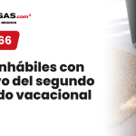 Días inhábiles con motivo del segundo periodo vacacional 2025